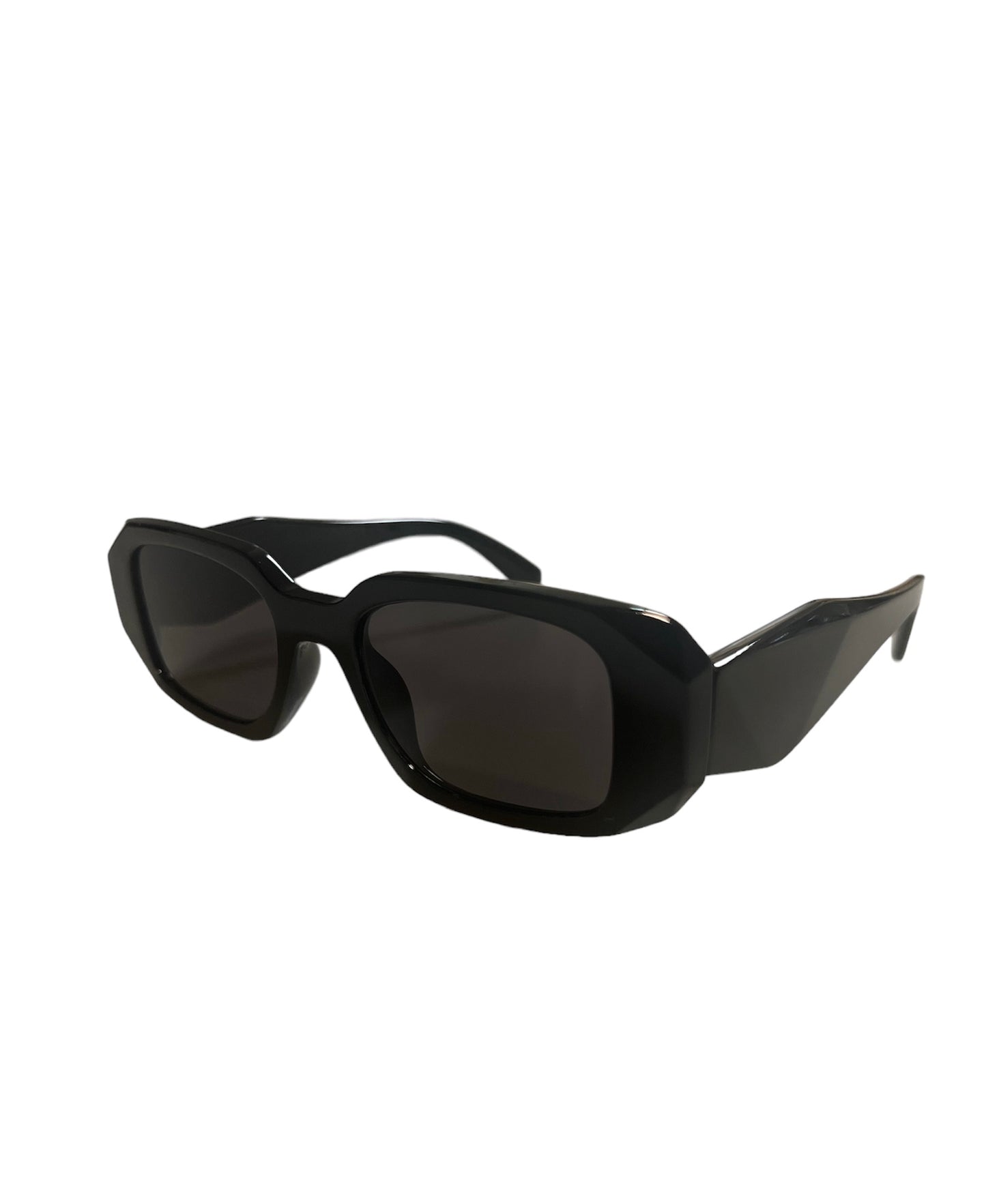 VanRaquel Geo Rectangle Sunglasses