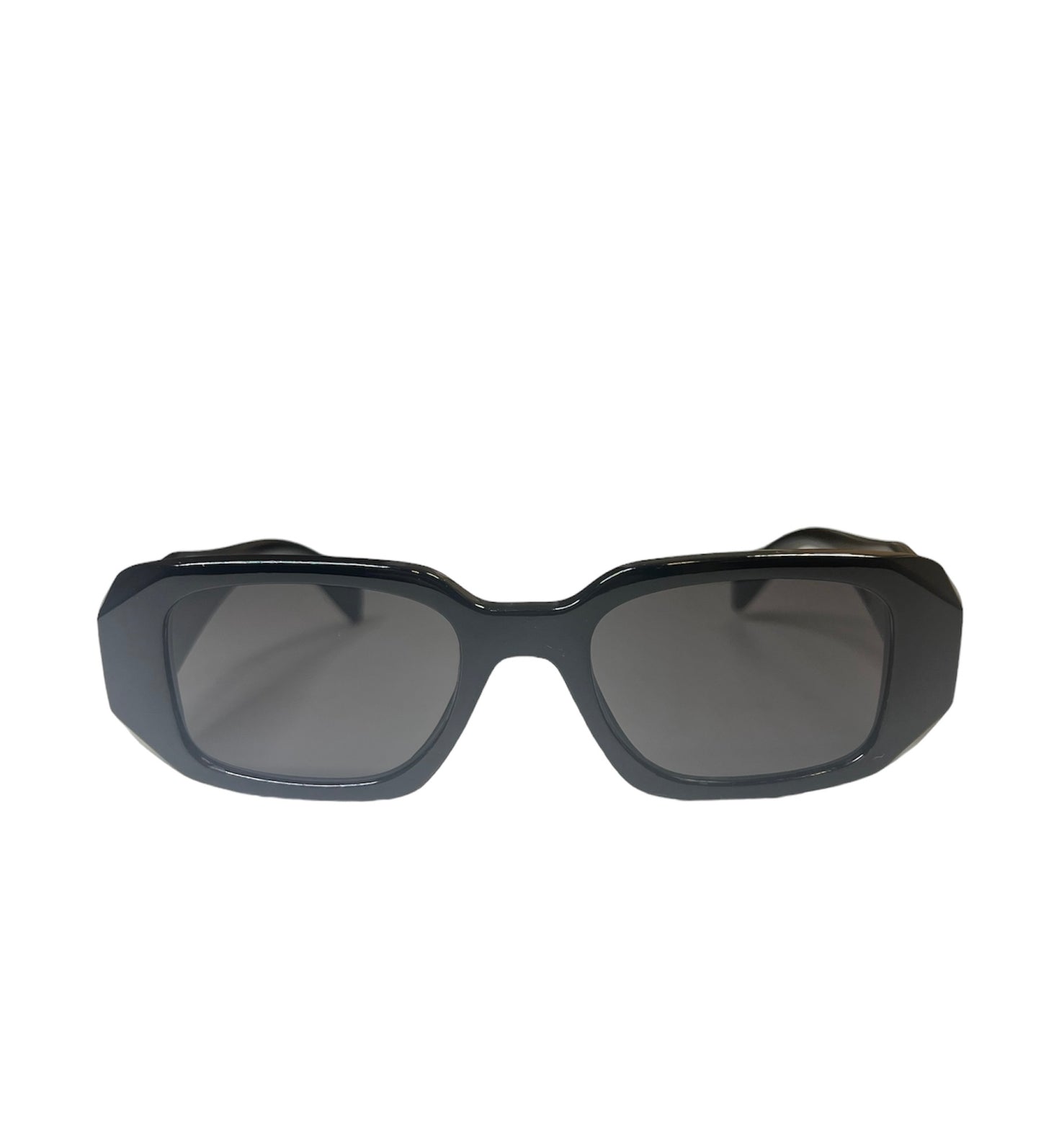 VanRaquel Geo Rectangle Sunglasses